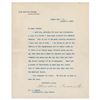 Image 1 : Theodore Roosevelt Typed Letter Signed as President
