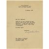 Image 1 : Dwight D. Eisenhower Typed Letter Signed to the Wife of Edward G. Robinson