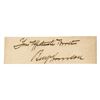 Image 1 : Benjamin Harrison Signature