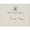 Image 1 : Ronald Reagan Signature
