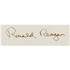 Image 2 : Ronald Reagan Signature