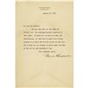 Image 1 : Eleanor Roosevelt Typed Letter Signed as First Lady to the Wife of William Randolph Hearst