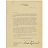 Image 1 : Franklin D. Roosevelt Typed Letter Signed as President