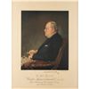 Image 1 : Winston Churchill Signed Print: 'Profile For Victory' by A. Egerton Cooper