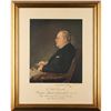 Image 3 : Winston Churchill Signed Print: 'Profile For Victory' by A. Egerton Cooper