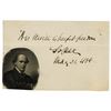 Image 1 : Salmon P. Chase Autograph Quotation Signed