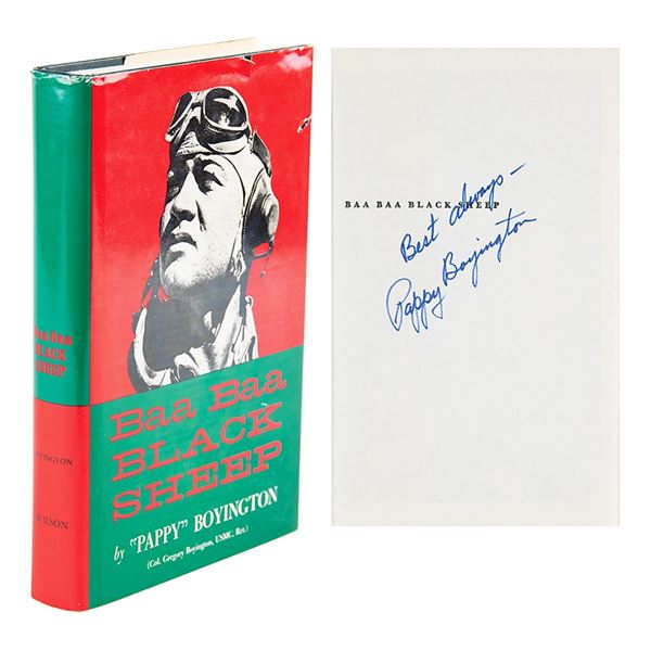 Pappy Boyington Signed Book