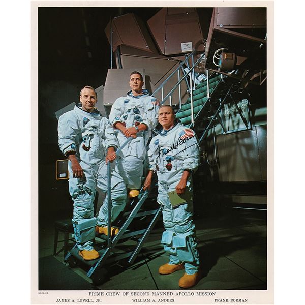 Frank Borman Signed Photograph
