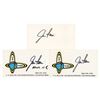Image 1 : Jim Irwin (3) Signed Business Cards