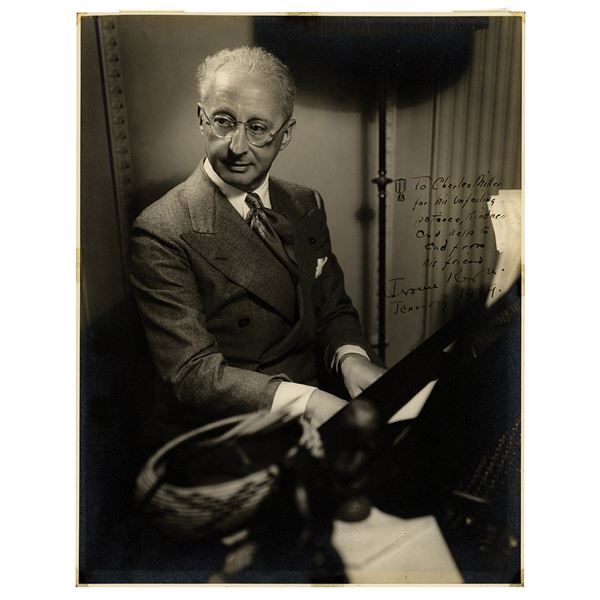 Jerome Kern Signed Photograph