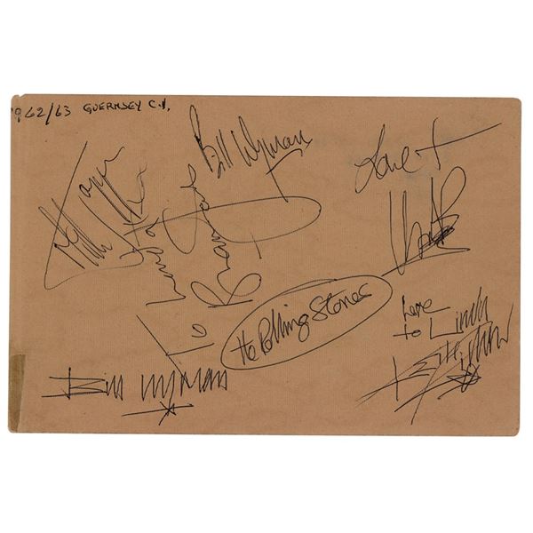 Rolling Stones Signatures