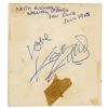 Image 1 : Rolling Stones: Keith Richards Signature and Hair Strand