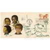 Image 1 : Jim Henson Signed FDC with Original Sketch of Kermit the Frog