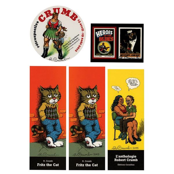 Robert Crumb (5) Signed Items