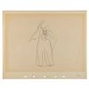 Image 1 : Wicked Witch rough production drawing from Snow White and the Seven Dwarfs