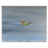 Image 1 : Peter Pan production cel from Peter Pan on hand-painted Disney production background