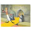 Image 1 : King Knife production cel and master production background from Land of the Lost