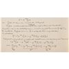 Image 3 : Albert Einstein Handwritten Letter with Mathematical Equations