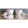 Image 3 : EIGHT Bird Themed Egg Cups