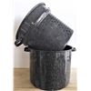 Image 2 : Pasta Pot Black Speckled Enamel Double Handle, no lid