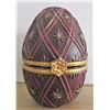 Image 1 : Egg Shaped Jewelry Box - Small