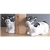Image 7 : Collection of Cow Salt and Pepper Shakers