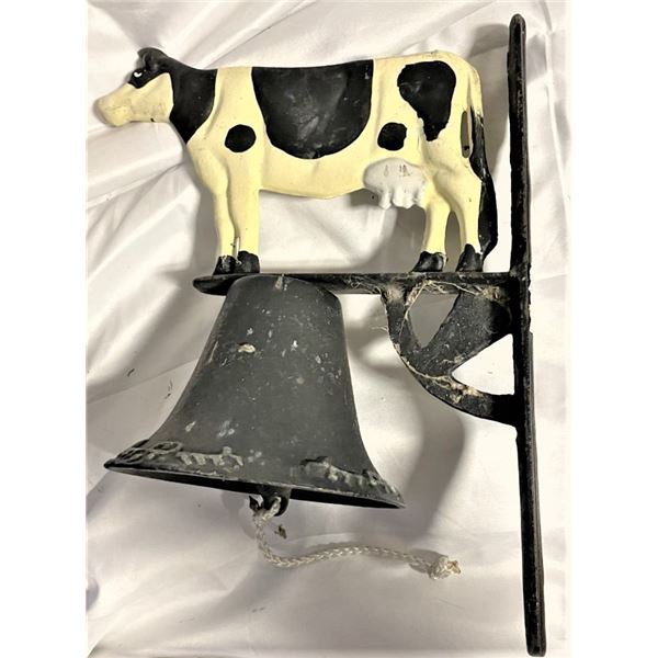 Dinner Bell / School Bell with Cow