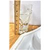 Image 2 : Princess House Serving Dish and Glass Pitcher with Gold