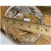 Image 4 : Bohemian Pinwheel Glass Bowl with Lid