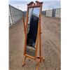 Image 1 : Full Length Swinging Mirror On Frame