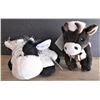 Image 1 : Two Cow Stuffed Animal Plushies