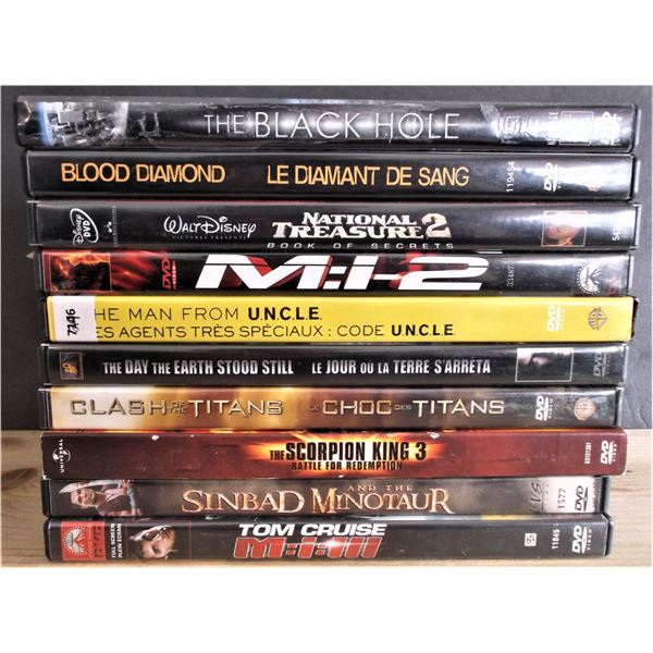 Lot of DVDs - Action Movies - 10 Total