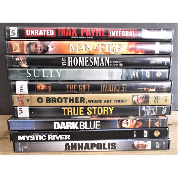 Lot of DVDs - Action Movies - 10 Total