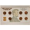 Image 1 : 1982 LINCOLN 7 COIN VARIETY SET: INCLUDES P & D