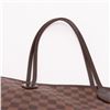 Image 6 : Louis Vuitton Damier Ebene Canvas Leather Neverfull MM Tote Bag