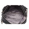 Image 5 : Chanel Black Canvas Leather Twisted Tweed Shoulder Bag