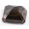 Image 3 : 17.90ct Rectangular Brown Natural Smoky Quartz GLI