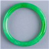 Image 2 : Chinese Jadeite Green Carved Bangle