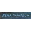 Image 3 : Canadian Oil on Canvas Signed Rema Thompson