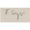 Image 4 : French Lithograph on Paper Signed F. LEGER 22/200