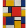 Image 1 : Dutch Oil on Canvas Framed Signed mondrian