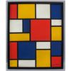 Image 2 : Dutch Oil on Canvas Framed Signed mondrian