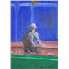 Image 1 : American Gouache on Paper Signed Edward Hopper '57