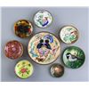 Image 1 : Lot of Eight Hong Kong Enameled Plates