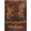 Image 2 : European Copper Handcarved Plaque