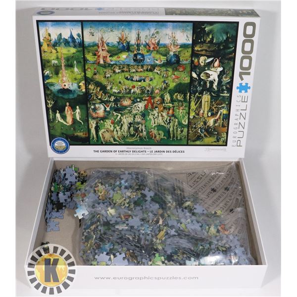 OPEN BOX 1000PC PUZZLE