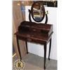 Image 1 : ESTATE MAKE UP TABLE WITH MIRROR. HAS TWO