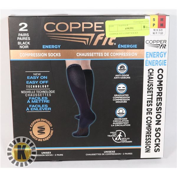 COPPER FIT COMP SOCKS