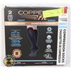 Image 1 : COPPER FIT 2PK SOCKS