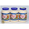 Image 1 : 3 JARS MIRACLE WHIP 890ML